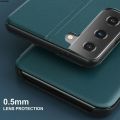 【Dislikelike】Smart View Window leather case for Samsung Galaxy S22 S21 S20 S10 Note 20 10 S20FE S21FE A52 A72 A53 A73 A33 Flip magnetic Cover. 