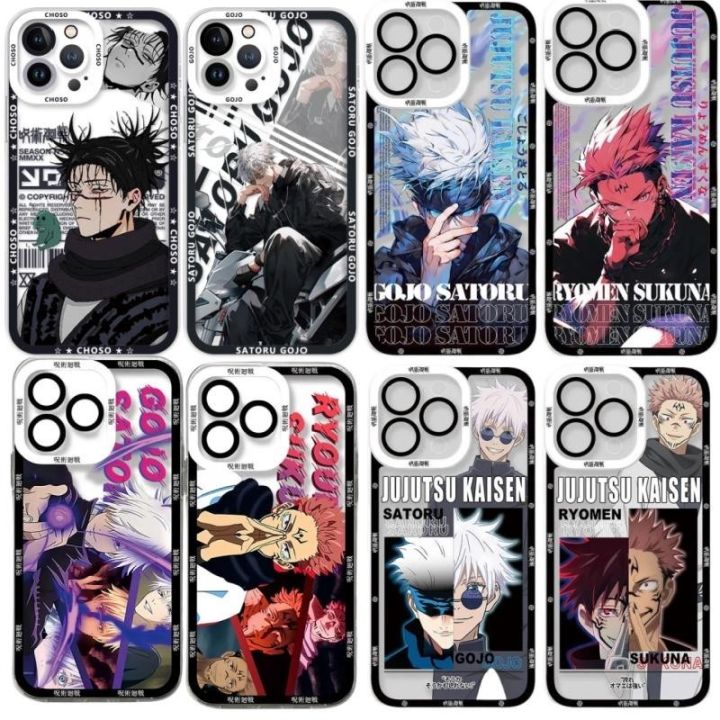 Phone Case For infinix Hot 40 30 30i Note 40 Pro Itel 70 TECNO SPARK 20 10 Pro 20C 10C Pova 5 shell Anime Jujutsu Kaisen Gojo Satoru Ryomen Sukuna Okkotsu Yuta