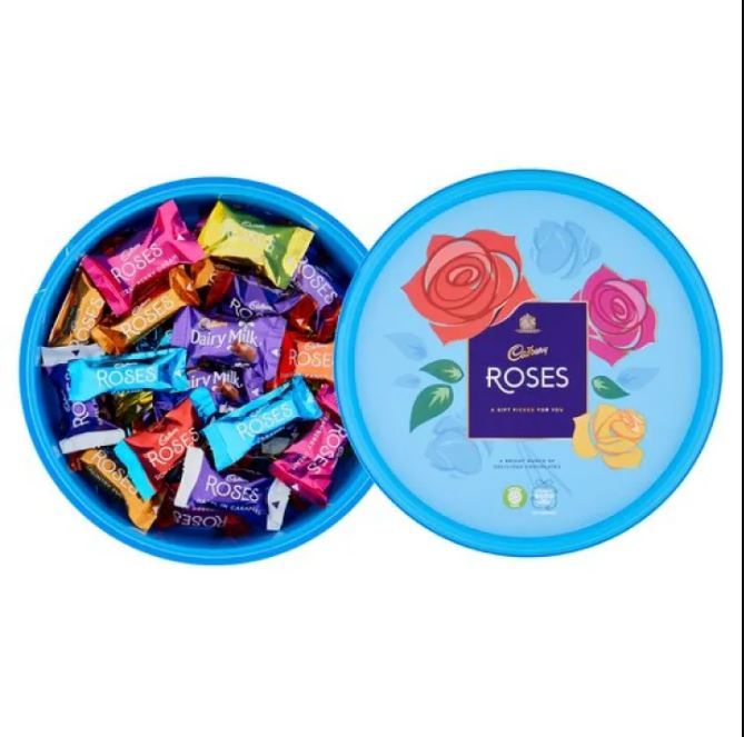 Cadbury Roses Tub 600G-Gift Chocolate-Imported Chocolate Box Gift