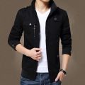 Canvas Fashion Stylish Winter Bomber Jacket For Men. 