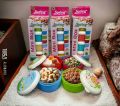 Spring Mini Box (Pack of 4) Mini Airtight Boxes for Lunch | Small Storage Boxes for Food | Storage Box Organizer for Kitchen | Mini Travel Box Case | Mini Fridge-Cutlery organizer Boxes | Mini Tin Boxes multiple Drum like designs, Colorful tin organizer. 