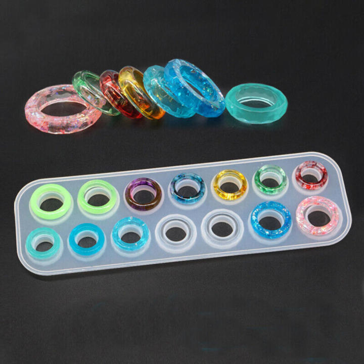 Ring Mold For Jewelry Making Clay Mold For Pendants Silicone Ring Molds Epoxy Resin Casting Molds Silicone Mold For Epoxy Crafts Craft Mold For Resin Jewelry Jewelry Making Mold Epoxy Resin Mold Resin Casting Mold