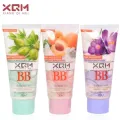Original XQM BB Cream Green Olive Blemish Base Peach Multifunction 6 In 1 Baby Face Foundation Makeup. 
