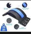 A.M   Back Massager Stretcher Spine Deck Pain Relief Chiropractic Lumbar Fitness Equipment. 
