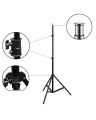 Lighting Stand For Studio Light With Spring Suspension System. 