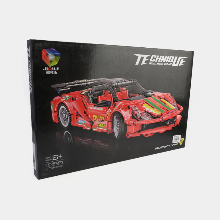DIY Racing Car Building Block Set | 433 Pcs | Daraz.pk