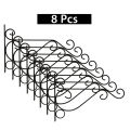 Indoor/Outdoor Iron wall hanging stand for flower pot/lights lower Pot Hanging Bracket holder. 