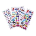 JETTING New Wholesale PC Mobile Phone Stickers Decor Laptop Skin 2PCS DIY Kawaii Cars 3D Paper Stickers. 