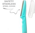 Eyebrow Razor, Multi-Purpose Exfoliating Dermaplaning Tool for Women and Men, Easy to Use, Pack of 3 Tinkle Eyebrow Razor, Facial Hair Remover Eyebrow Trimmer, Sharp Mini Makeup Shaper`. 