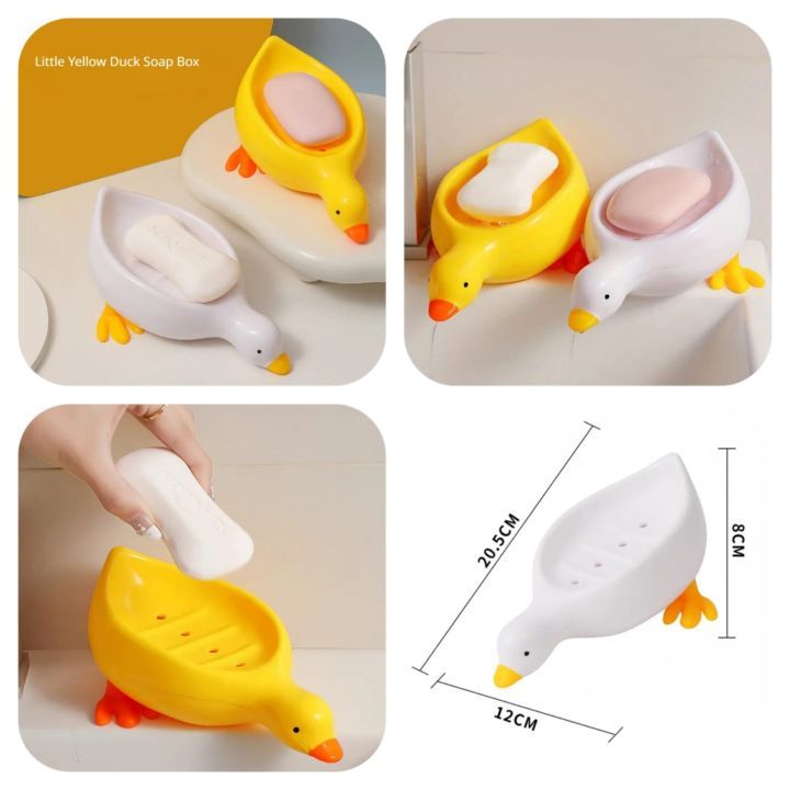 Stylish%20Duck%20Shape%20Soap%20Holder%20Self%20Draining%20Easy%20Clean%20Soap%20Dish%20Sabun%20Dani%20For%20Shower%20with%20Suction%20Cup%20Creative%20Soap%20Box%20For%20Bathroom%20Kitchen%20Wash%20Basin%20Sink%20-%20Image%203