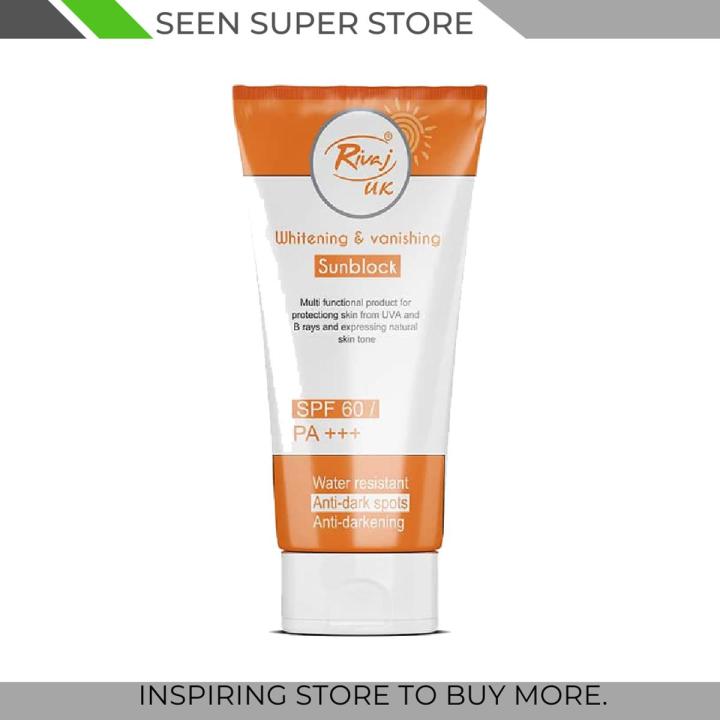 High Sun Protection Sunblock SPF 60( 40ml )-Original Sunblock (UK) SPF 60- Whitening & Vanishing Sunblock