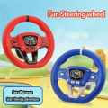 Steering Wheel Toy with Sound & Stand | Kids Electric Early Education Simulation | Driving Toy with Music and Light | Easy to place and use | Pretend Driving Toy for Boys and Girls. 