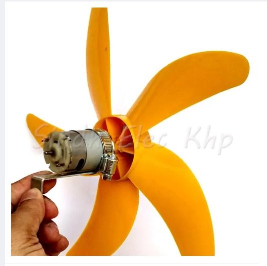 Set%20of%2012"%20inch%20Fan%20and%2012%20Volt%20DC%20Motor%20DIY%205%20Wings%20Fan%20-%20Image%202