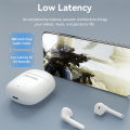 Vention Elf E02 Wireless Earbuds Bluetooth 5.3 Earphone Smart Noise Reduction Sweatproof Half in-Ear Headset Mini Microphone Touch Control TWS True Wireless Earphones. 