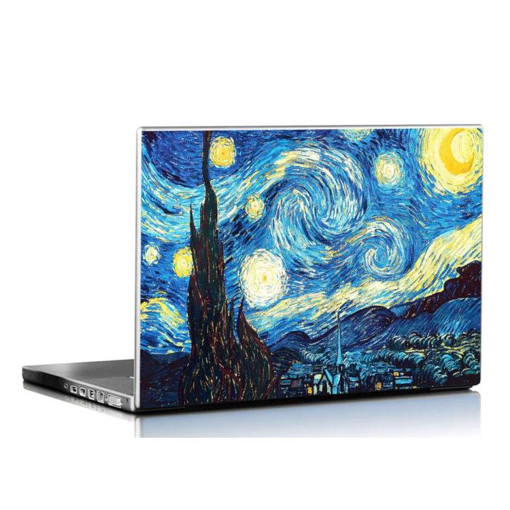 The Starry Night Laptop Skin for all Laptop models 11.6 12 13 14 15 15.6 All sizes High Quality Vinyl