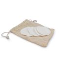 【HOT】 12PC Reusable Cotton Pads Makeup Remover Pads Washable Round Bamboo Make Up Pads Cloth Nursing Pads Skin Care Tool Skin Cleaning. 