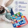 CubicFun Race Tracks for Boys Car Adventure Toys City Rescue Preschool Educational Toy Vehicle Puzzle Car Track Playsets for Toddlers, Kids Toys Gifts for Kids. 
