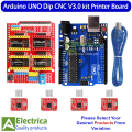 Arduino Uno Dip CNC Shield V3 Engraving Machine 3D Printe A4988 Driver Expansion Board For Arduino & UNO USB Cable by Electrica. 