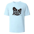 Joker print T-shirt summer tees for men women 100% cotton o-neck oversize casual short sleeved tops. 