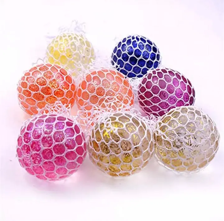 Pack%20of%202%20:%20Magic%20Color%20Changeable%20Grape%20Glitter%20Mesh%20Mash%20Squish%20Ball%20Stress%20Release%20Playing%20Toy%20-%20Image%204