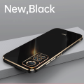 For Xiaomi Redmi Note 11 Back Cover Fashion Shiny Plating Square Bumper Camera Protection Case Soft Silicone Shockproof Protective Mobile Phone Cases. 