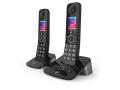 BT Premium Dual intercom plus PTCL Wireless Landline Phone with Color Display, Bluetooth to receive Mobile Calls on landline, Answering Machine, and Free 04 New Rechargeable Cells. 