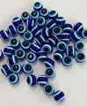100/Pieces Evil Eye Bead 8mm Plastic Beads Dark Blue Turkish  Eye Nazar. 