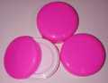 18 Gram Pack of 8 Mini Pink Empty Cosmetic Jar Concentrate jar. 