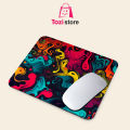 Gaming Mouse Pad Premium  8" x 6.5  Thick Non-Slip Rubber Base, Smooth Cloth Surface for Precision Control - Tozistore. 