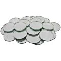 80-Pack Mini Mirror Circles, Glass Mosaic Tile Pieces for Home Decor, DIY Craft Projects,1.4 ( 3cm )-Inch Diameter. 