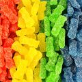 Sour Patch Kids sour then sweet " Soft & Chewy Candy Net Wt 3.5 Oz (99g)". 