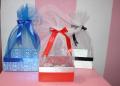 Gift Wrapping Basket Glitter Paper Made 7x7 size. 