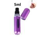 Multicolor 5ML Mini Refillable Perfume Atomizer Bottle For Travel, Pocket Perfume Bottle, Portable Refillable Perfume Bottle. 