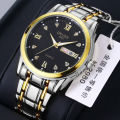 Counter fully automatic movement calendar, night light, waterproof, ultra-thin, non mechanical precision steel, domestic watch, male. 