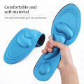 4D Foam Support And Washable Walking Insole For Comfort And Breathable Cutting. 