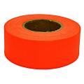 High Visibility Non Adhesive PVC Flagging Tape - 150 FEET - MADE IN USA. 