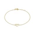 Aide Heart 925 Sterling Silver Small Beads Thin Chain Bracelets For Women Minimalist 18K Gold Bracelet Party Jewelry Accessories. 