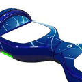 Hoverboard Scooter Sticker Self-adhesive Wear-resistant Hoverboard Scooter Decal. 