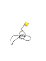 Cricket Hanging soft tap Ball for /Practicing Ball/ Knockings Ball with Attached String/Rope/Cord for Players, Beginner /Hand-Eye Coordination (Pack of 1), Hard Plastic Hanging Ball for Cricket tap ball hanging ball. 
