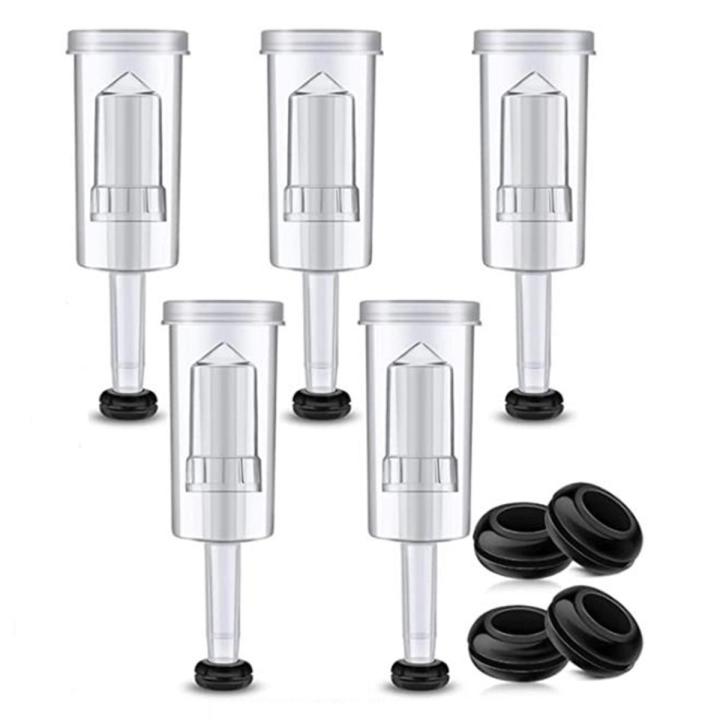 Fermentation Lids Kit,Airlock for Fermentation Air Locks with Black Grommets Airlock Bubble for and ,Mason Jar