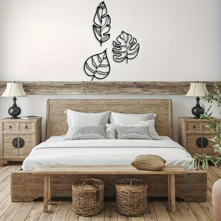 3PCS%20Large-Scale%20wall%20sticker%20Leaf%20Wall%20Art%20-%20No%20Feathers,%20Creative%20Home%20Decoration,%20Garden%20Accent,%20Family%20Wall%20Decoration%20Artwork,%20Add%20a%20Touch%20of%20Nature%20to%20Your%20Space%20/%20wall%20decal%20-%20Image%204