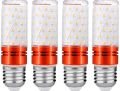 Pack of 10 piece E27 LED Bulb Light Cornlight 80LED 16W Equivalent Replacement 120W Incandescent Bulb 1600LM SMD 2835 Cold white/Warm White 85-265V (Color : Gold, Size : Cold white). 