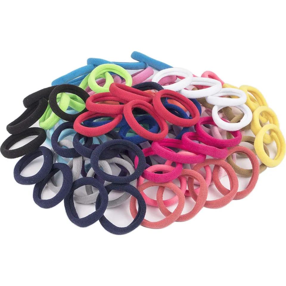 Pack of 24 multi Elastic Hair Bands/Hair Rubber Band/hair Ties