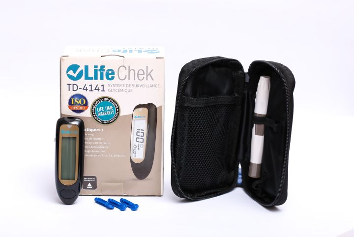 Ucheck Life Chek Blood Glucose Glucometer Test Sugar Machine 50 strips included