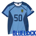 Blue Lock Isagi Yoichi Chigiri Hyoma Jersey Cosplay Football Team Short Sleeve Bastard Munich Fashion Casual t-shirt Oversize. 
