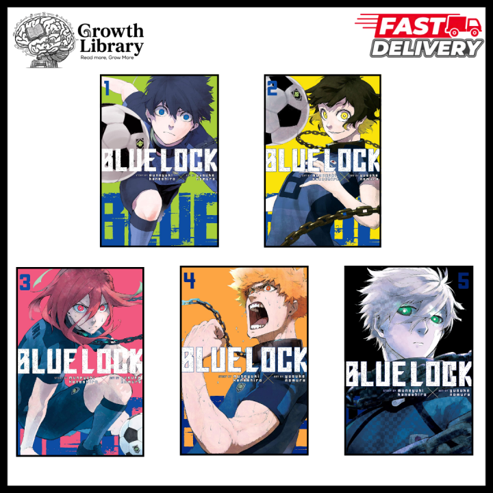 Blue Lock Vol. 1–5 Bundle – Muneyuki Kaneshiro & Yusuke Nomura ...
