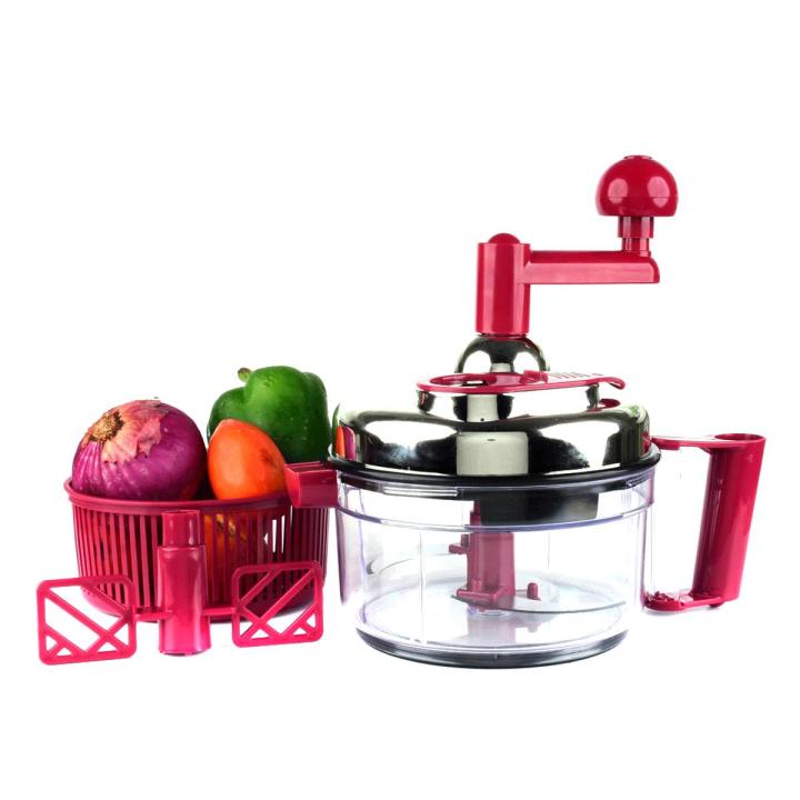 Quick Chopper 10 in 1 manual Food Chopper Set Meat Fruit and Vegetable Chopper