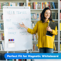 Magnetic Dry Erase Marker Holder, Pen and Eraser Holder for Whiteboard, Magnetic Pencil Cup Storage Organizer. 