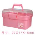 Plastic Toolbox Storage Box Foot Therapist Ear-picking Beauty Foot-washing Suitcase Art Dental Medicine Box Home Jewelry Storage. 