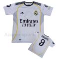 MBAPPE REAL MADRID   FOOTBALL SHIRT 2025/26 White. 